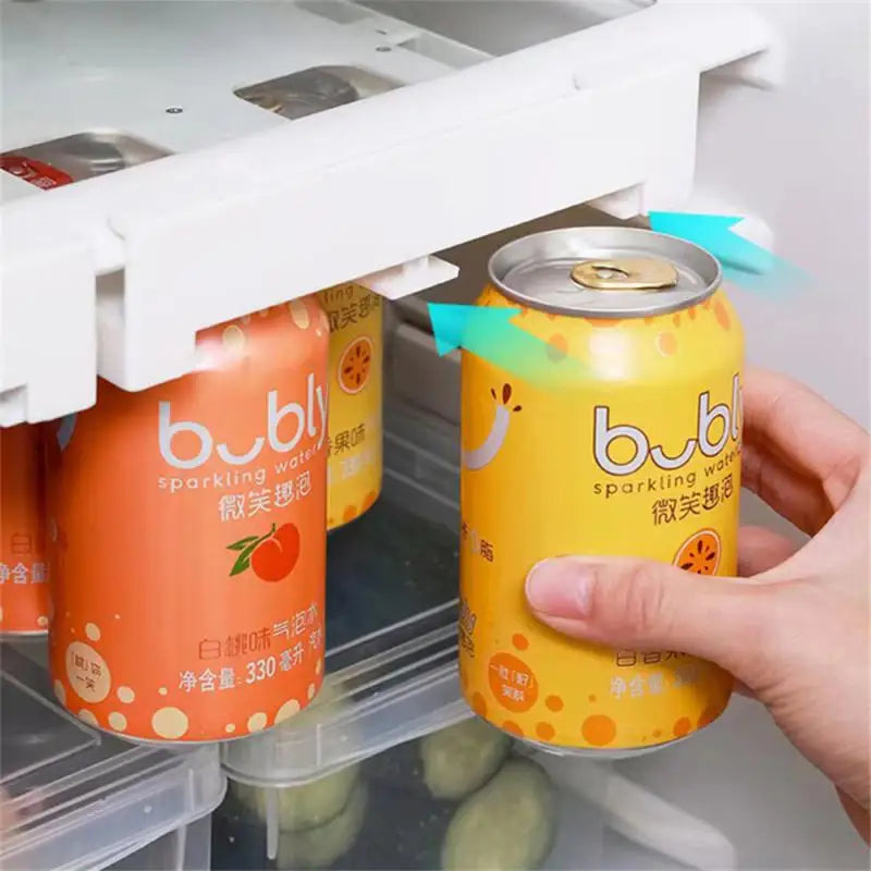 Can Storage Rack For Refrigerator